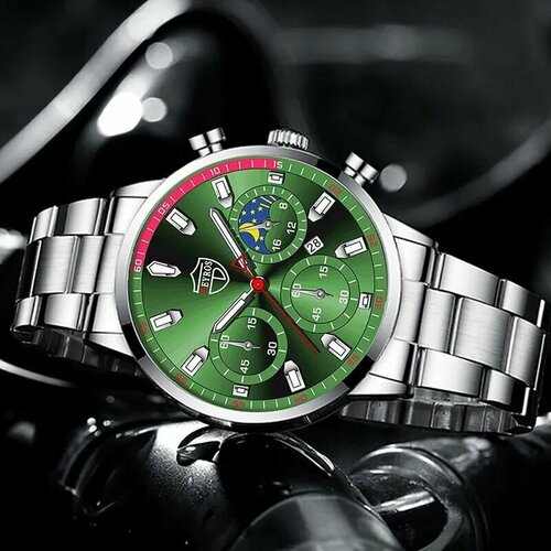 фото Наручные часы, серебряный time lider