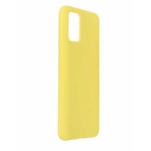 Чехол Innovation для Samsung Galaxy A02S Soft Inside Yellow 19732 противоударный чехол на samsung galaxy a02s