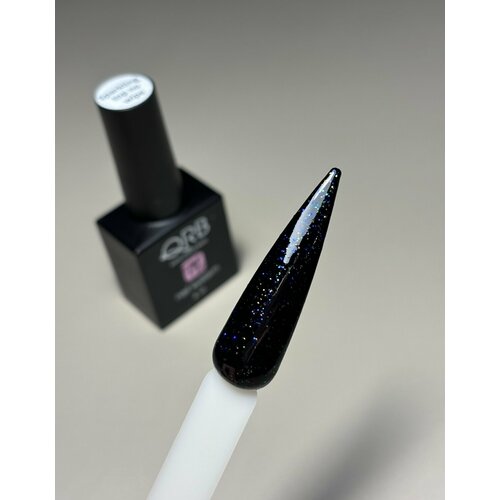 Sparkling топ QRB nail system без липкого слоя для гель- лака с голографией, с блестками, с мерцанием 8 мл