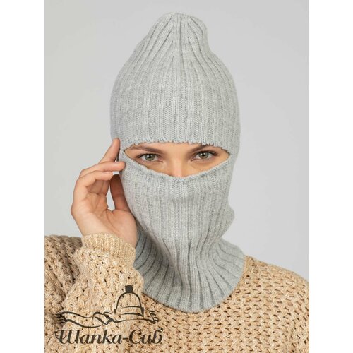 Шапка , размер 55/58, серый летний солнцезащитный шарф быстросохнущий головной платок велосипедная балаклава лыжная многоразовая маска спортивная маска шарф для