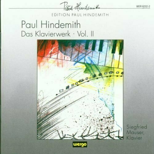 AUDIO CD Hindemith, Paul - Das Klavierwerk Vol. II Mauser, Siegfried copland fanfare appalachian spring rodeo hindemith symphonische metamorphosen