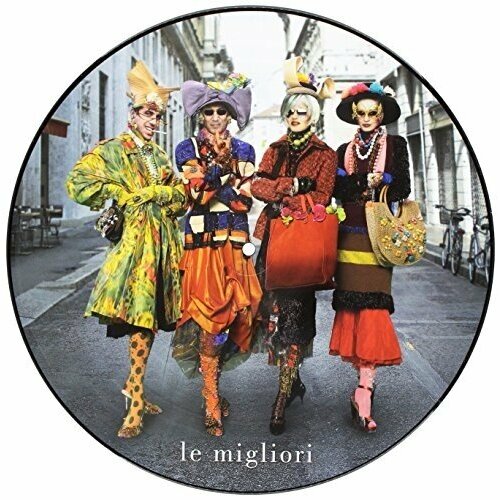 Виниловая пластинка Minacelentano - Le Migliori. 1 LP Limited Edition, Numbered, Picture Vinyl. 2016 год.