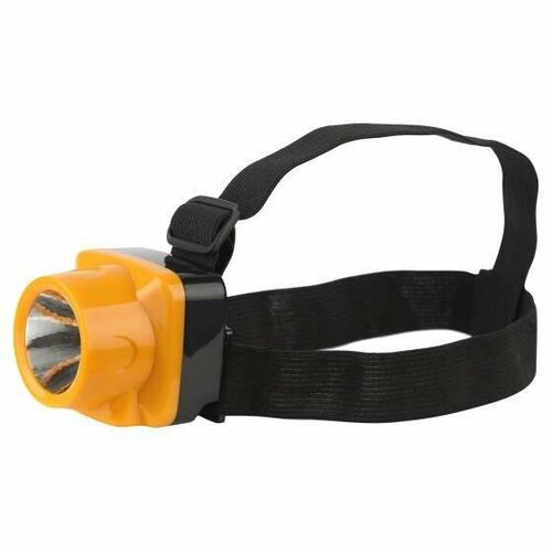 фото Трофи фонарь налобный tg1 1w (80lm) акк. (0.5ah), луч 50м, 7 ч раб. 4991 (арт. 805368)