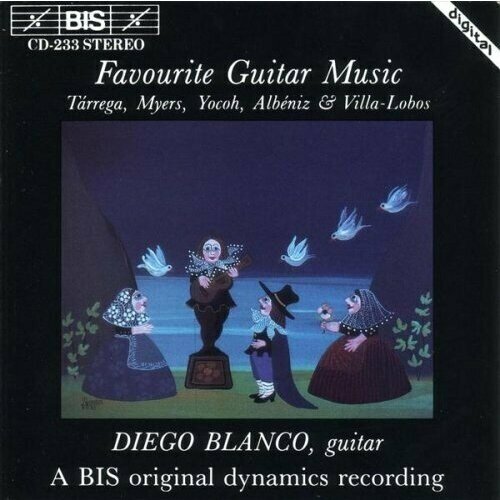 AUDIO CD Favourite Guitar Music / Diego Blanco