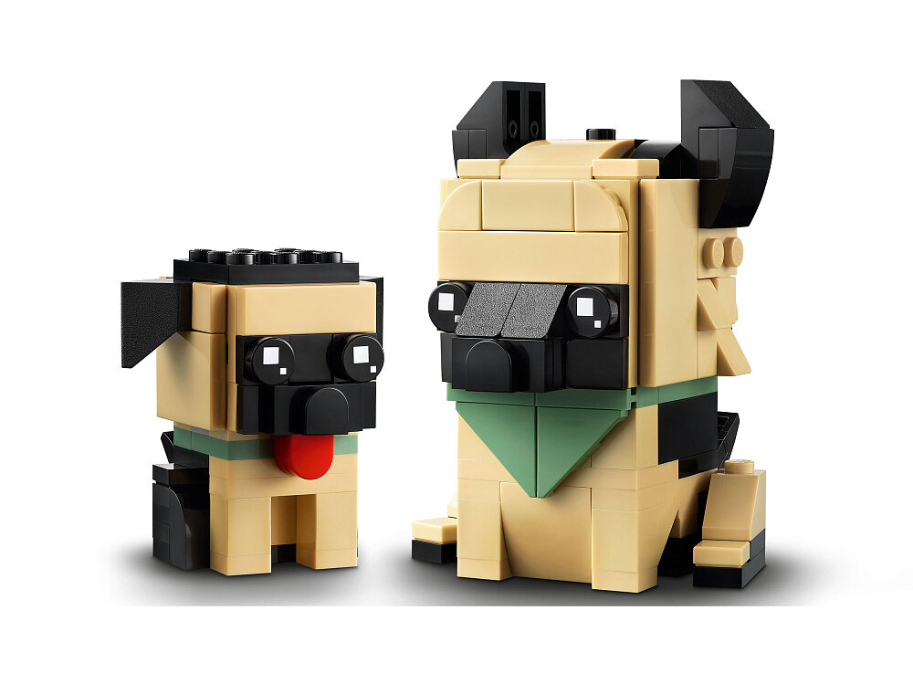 Сувенирный набор LEGO BrickHeadz 40440 Сувенирный набор Немецкая овчарка