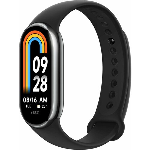 Фитнес-трекер Xiaomi Smart Band 8 M2239B1, 1.62, черный / черный [bhr7165gl] смарт часы xiaomi фитнес трекер smart band 8 m2239b1