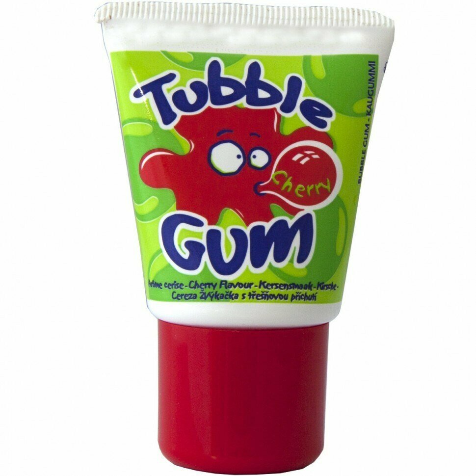 Жидкая жевательная резинка Tubble Gum: вишня Lutti - фото №10