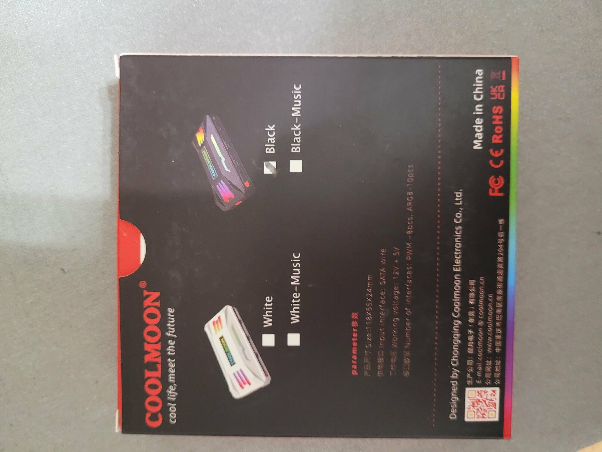 Хаб контроллер A-RGB подсветки и PWM Coolmoon с пультом дистанционного управления — фото 5