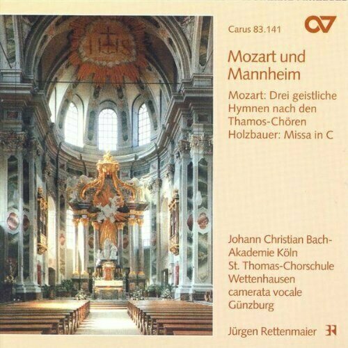 audio cd eberlin missa a 2 chori richter f te deum AUDIO CD HOLZBAUER, I: Missa in C major / MOZART, W.A: 3 Sacred Hymns from Thamos