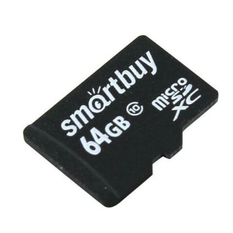 Smart buy Карта памяти Micro SecureDigital 64GB Smartbuy Class 10 без адаптера LE SB64GBSDCL10-00LE