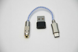 Цифровой усилитель наушников GraveAudio DA06 CX31993, USB type-c на 3.5 mm