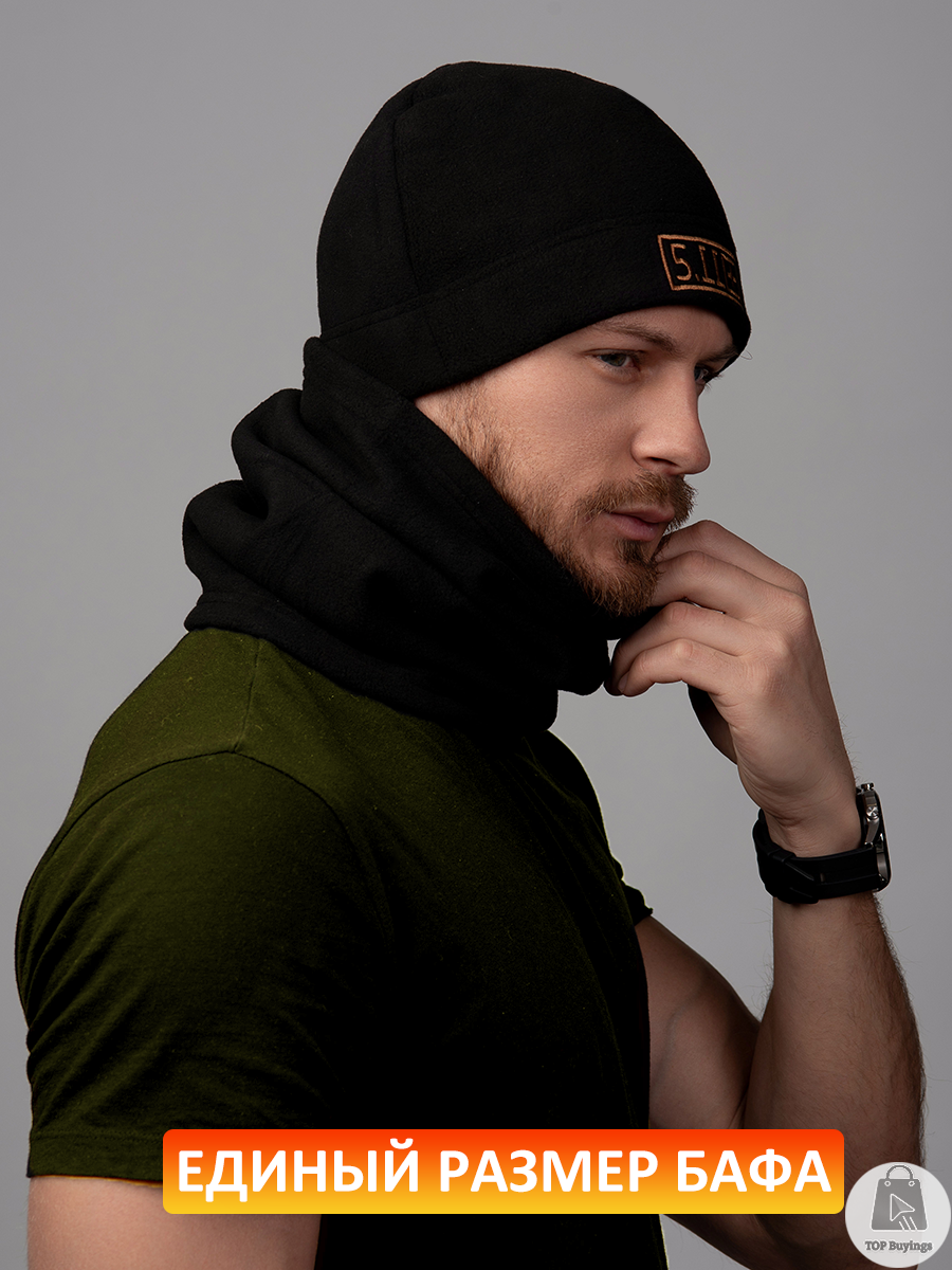 Шапка 5.11 Tactical 5.11 Tactical для мужчин, размер 46/52, черный — фото 1