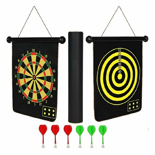 фото Дартс магнитный мягкий двухсторонний 12 4032b, 00000057547 noname