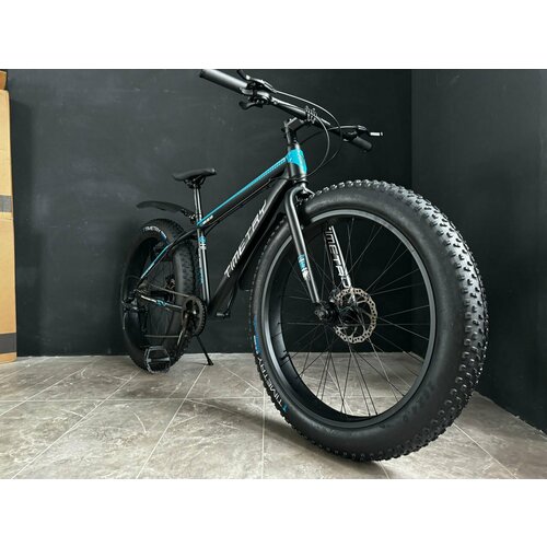 Велосипед фэтбайк для взрослых TIMETRY 089 26 дюймов алюминий унисекс синий 3170000₽