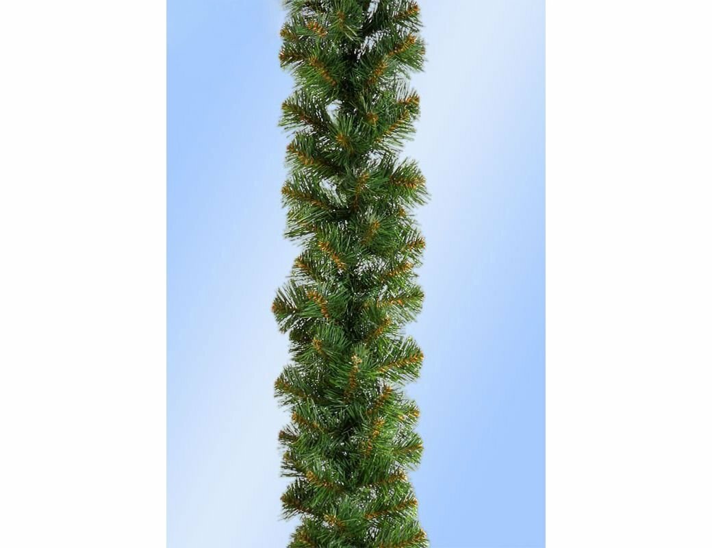 Гирлянда хвойная сосновая, хвоя - PVC, 270х18 см, царь елка ГГ-18