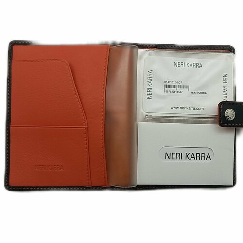 Визитница Neri Karra 0142 01.01/37, оранжевый