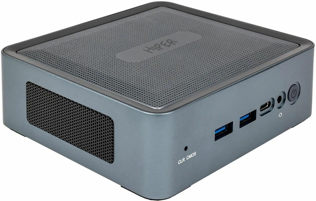 Неттоп HIPER EXPERTBOX ED20, Intel Core i5 1240P, DDR4 16ГБ, 512ГБ(SSD), Intel Iris Xe, Windows 11 Professional, черный [ed20-i5124r16n5wpg]