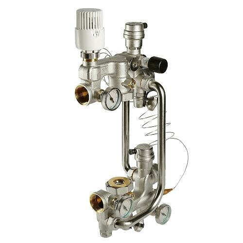 Насосно-смесительный узел Valtec VT. COMBI б/насоса 180 мм — фото 17