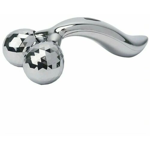 3D Роликовый массажер для лица и тела Лифтинг эффект Металлический массажер ролик на 360 градусов 298₽