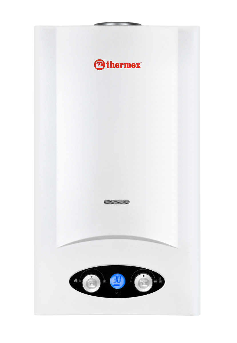 Проточный газовый водонагреватель Thermex G 20 D Eco, белый