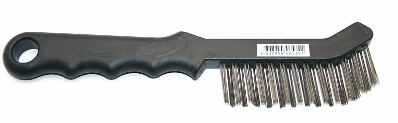 фото Щетка ручная 2РЯДА сталь 220MM