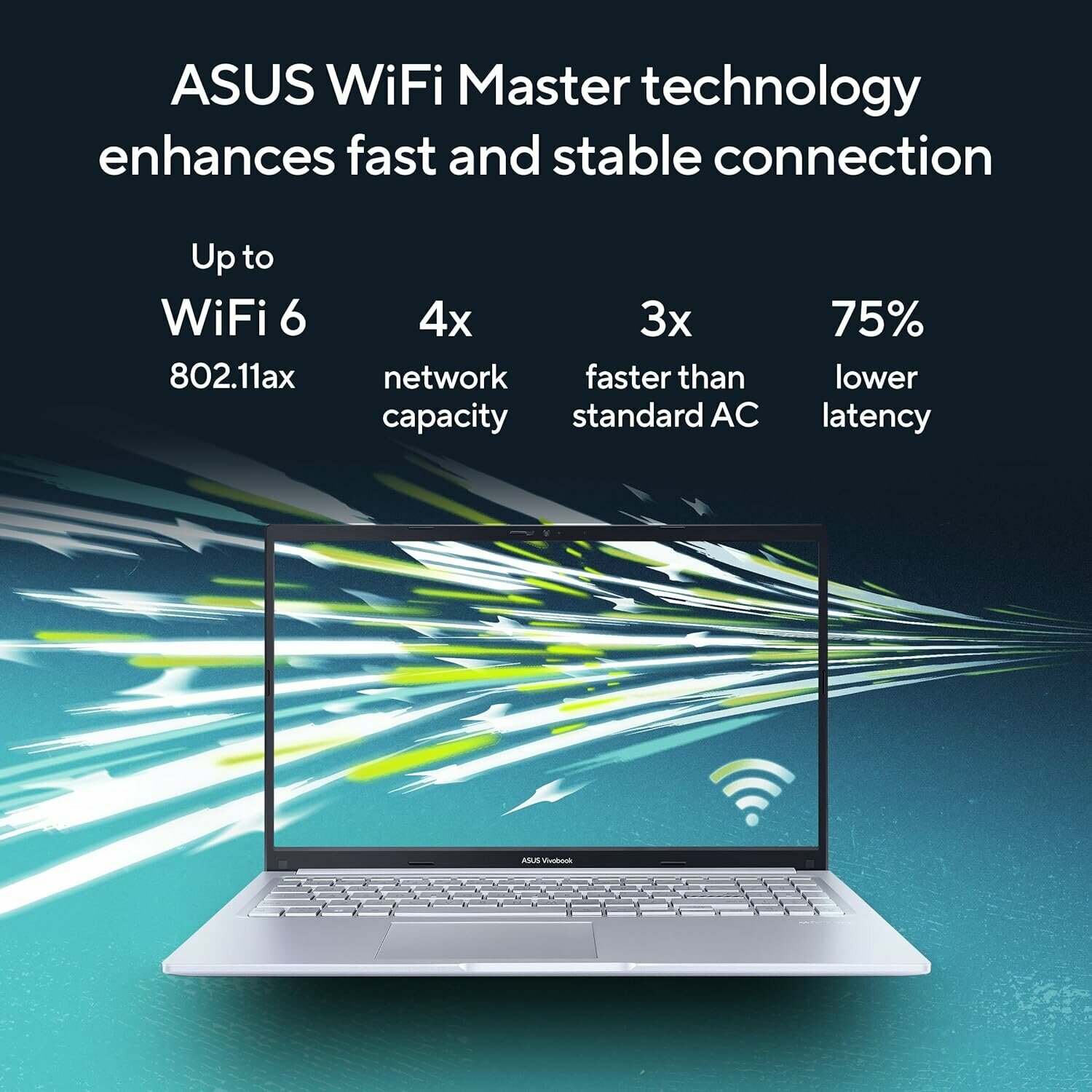 Ноутбук ASUS Vivobook 15 X1504ZA-BQ085 Intel i3-1215U/8G/256G SSD/156" FHD(1920x1080) IPS/Intel UHD/Без ОС/Серебристый