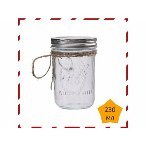 Банка стеклянная с крышкой 230 мл Nordic Tales Ball NTB_2_230