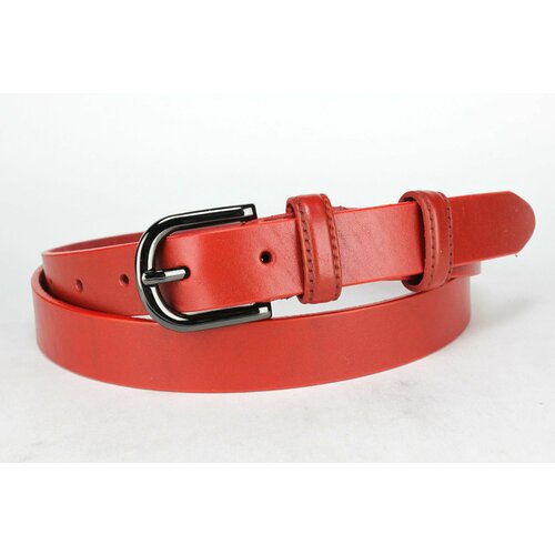 фото Ремень glamour, размер 120, красный