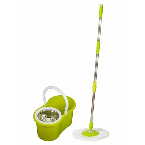 Швабра с отжимом Швабра с ведром Ведро со шваброй зелёное 1499₽