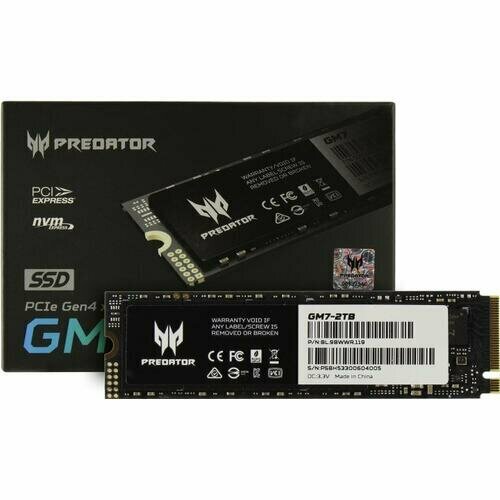 Накопитель SSD 2Tb Acer Predator GM7 BL9BWWR119 1650000₽