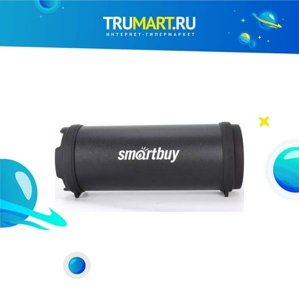 портативная колонка 6вт tuber mkii (bluetooth, fm, mp3, формат 1.0) smartbuy, sbs-4100 - фото №13