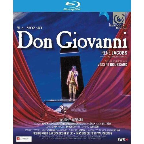 Blu-ray MOZART. Don Giovanni - Ren Jacobs (Blu-Ray) (1 BR) blu ray alban berg 1885 1935 lulu 1 br