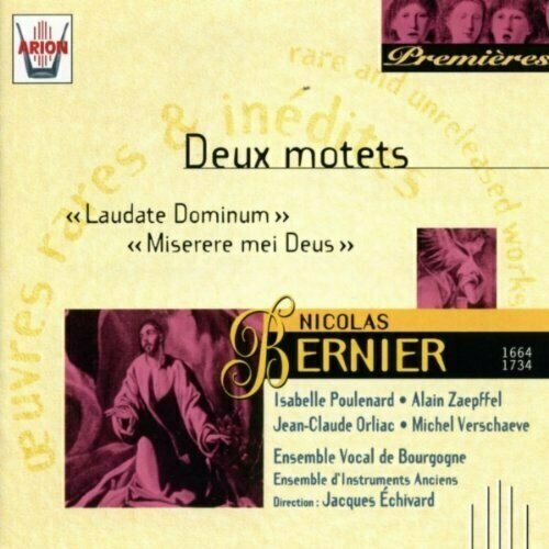Bernier: 2 Motets - Ensemble Vocal De Bourgogne