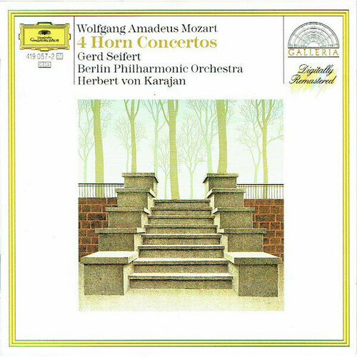 AUDIO CD MOZART: Hornkonzerte. Seifert / Karajan. 1 CD беспламенная светодиодная молитвенная свеча the saints collection 8 2 x 2 2 дюйма девы гваделупской