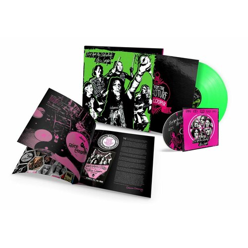 Виниловая пластинка Alice Cooper - Live From The Astroturf (180g) (Limited Numbered Edition) (Glow In The Dark Vinyl) (1 DVD) cooper roxie the day we met