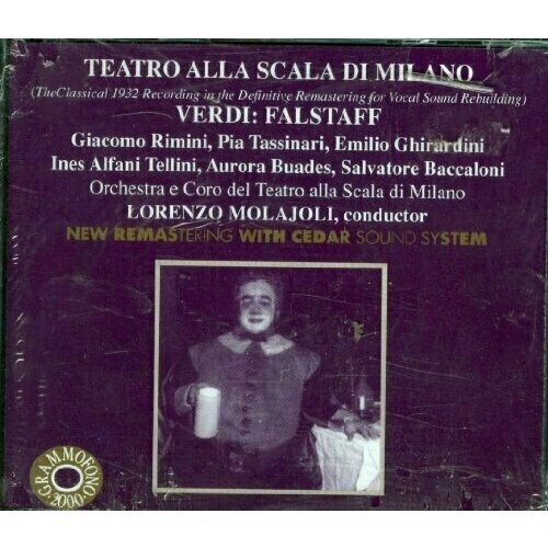 AUDIO CD Verdi - Falstaff. Molajoli verdi falstaff teatro comunale firenze 2006