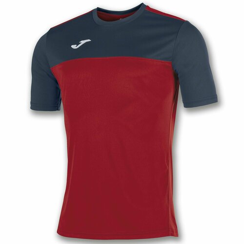 Футболка спортивная joma, размер 12л-2XS, красный