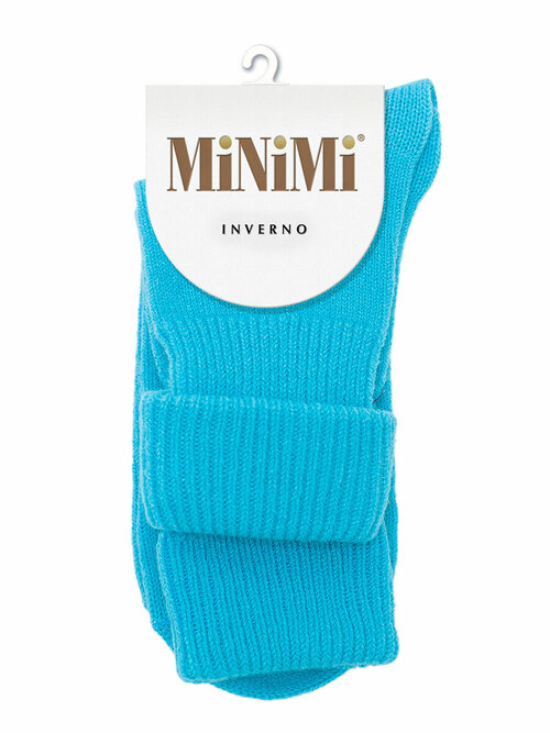 Носки MiNiMi, размер 0 (one size), голубой