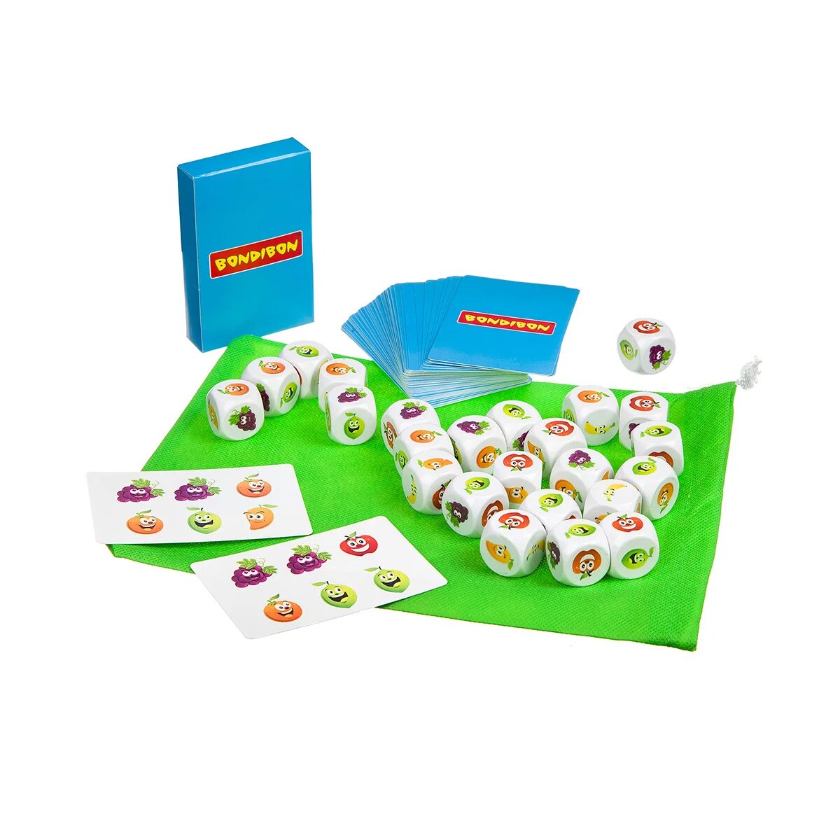 Игра настольная, обучающая "ФРУКТОМАНИЯ" (ВВ3447) Bondibon - фото №18
