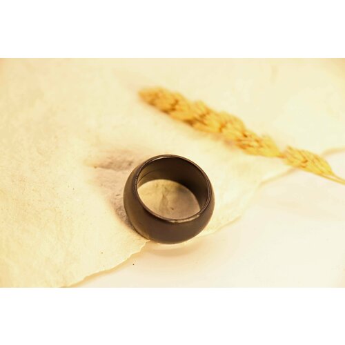 Кольцо-кулон МИСТОРИИ Кольцо эбен, размер 18, черный