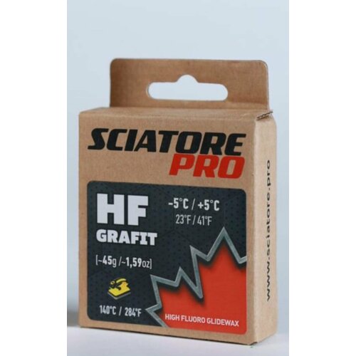 Парафин SCIATORE HF Grafit (-5/+5) 45г парафин sciatore hf wet 0 6 45г