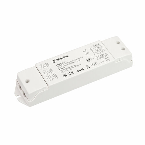 INTELLIGENT ARLIGHT Конвертер SMART-0-10V-302-72-SH-DRI-PD-SUF (230V, 2x20mA, TUYA Wi-Fi, 2.4G) (IARL, IP20 Пластик, 5 лет) handheld signal generator with hart modbus process calibrator tester 0 10v 2 10v 0 22ma 4 20ma signal generator signal sources