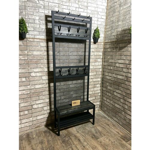 Гардеробная вешалка EasyLOFT в стиле лофт 70х30х205 см 46300₽