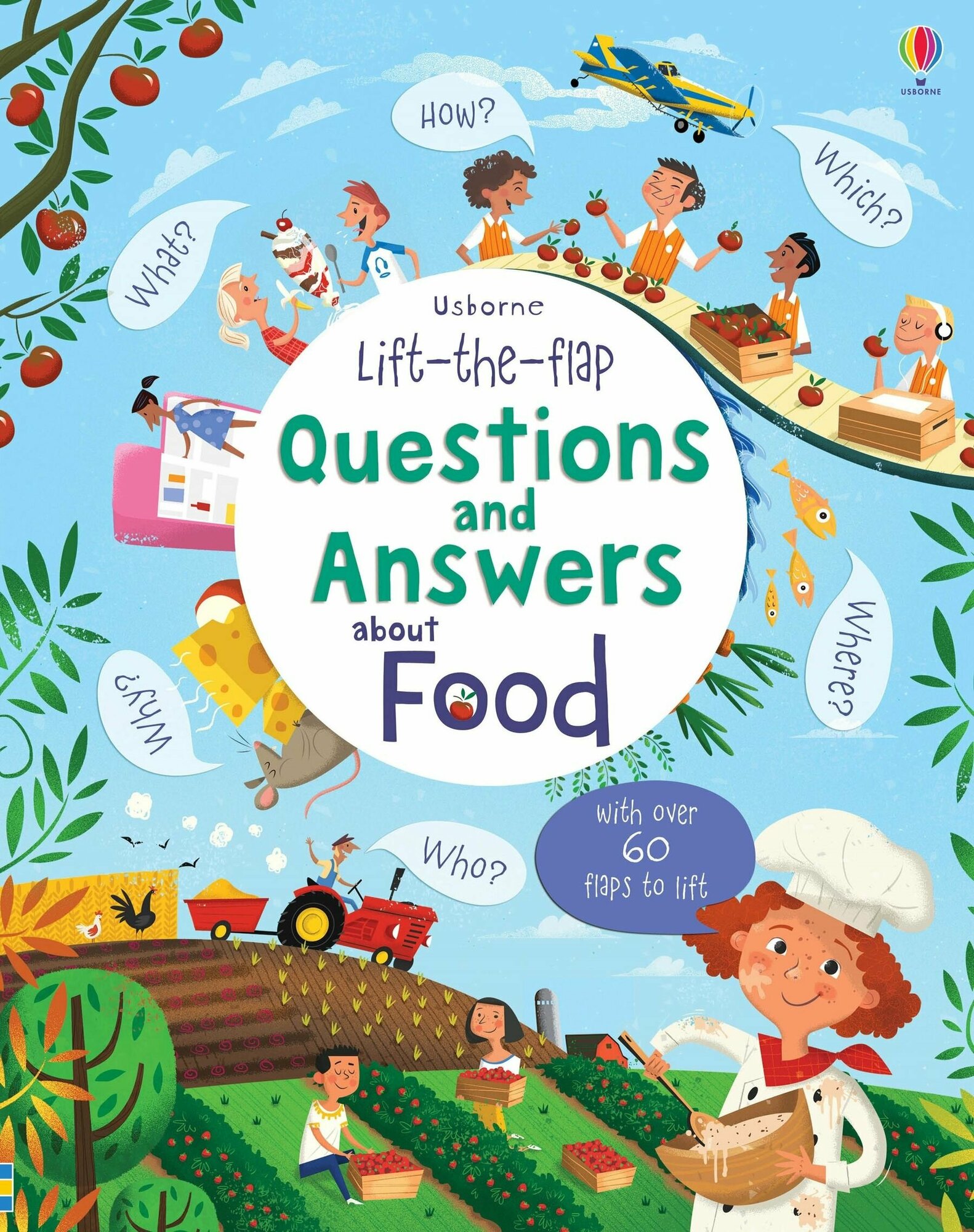Lift-the-flap Questions and Answers about Food - фото №2