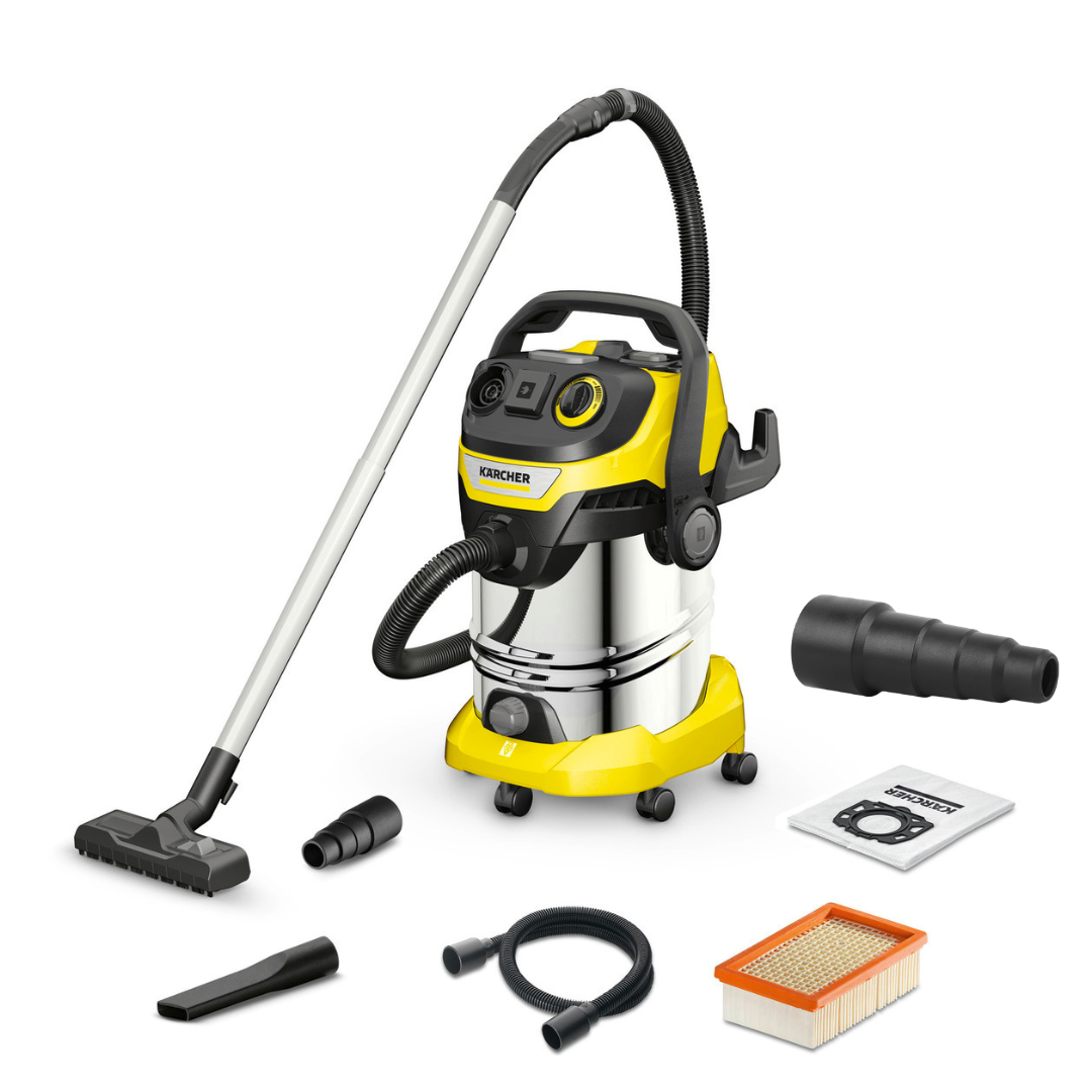 KARCHER WD 6 P S V-30/6/22/T+переходник для электроинструмента 5ст.23-50мм