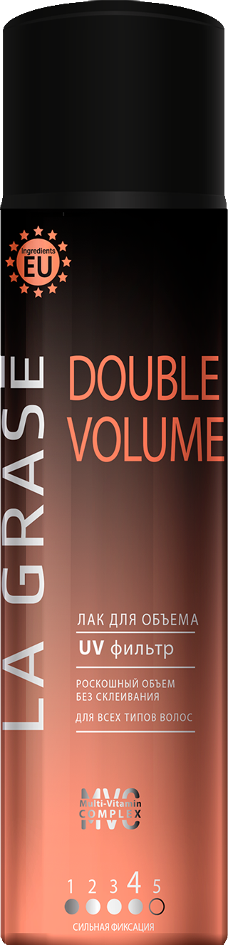 Лак для волос La Grase Double Volume 75мл