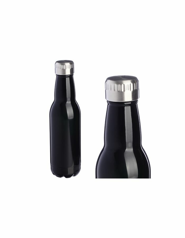 фото Термобутылка 500мл. Drink, черная (х20)