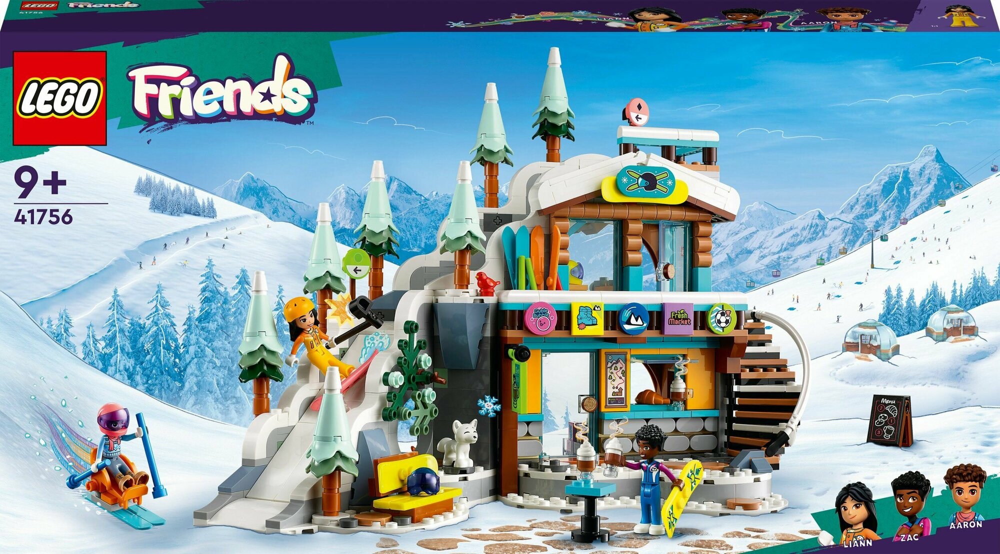 LEGO Friends Каникулы. Горнолыжный склон и кафе 41756 - фото №17