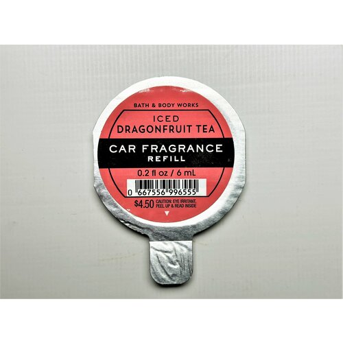 Bath and Body Works рефил для автомобильного ароматизатора Iced Dragonfruit Tea