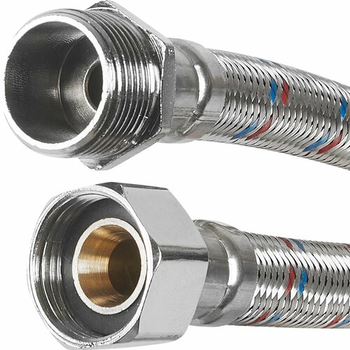 Гибкая подводка для воды Aquabeam 3/4 200 см наружная-внутренняя резьба